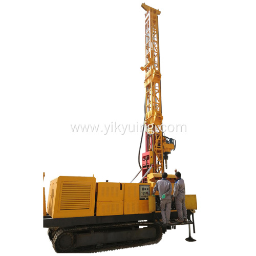 Surface crawler rig reverse circulation rotary drilling rig